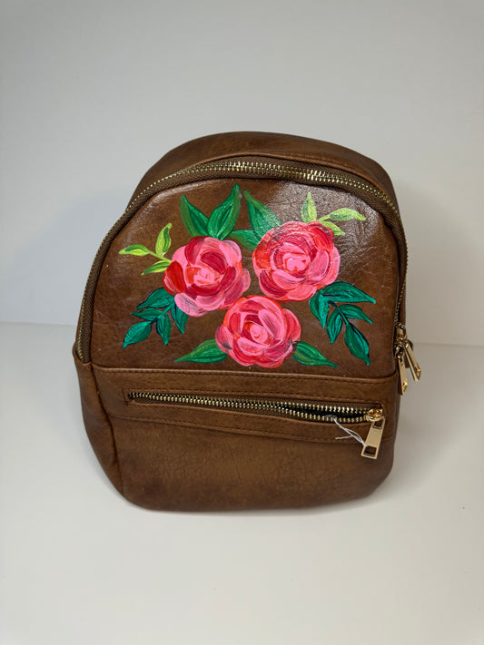 Mini backpack (Brown)