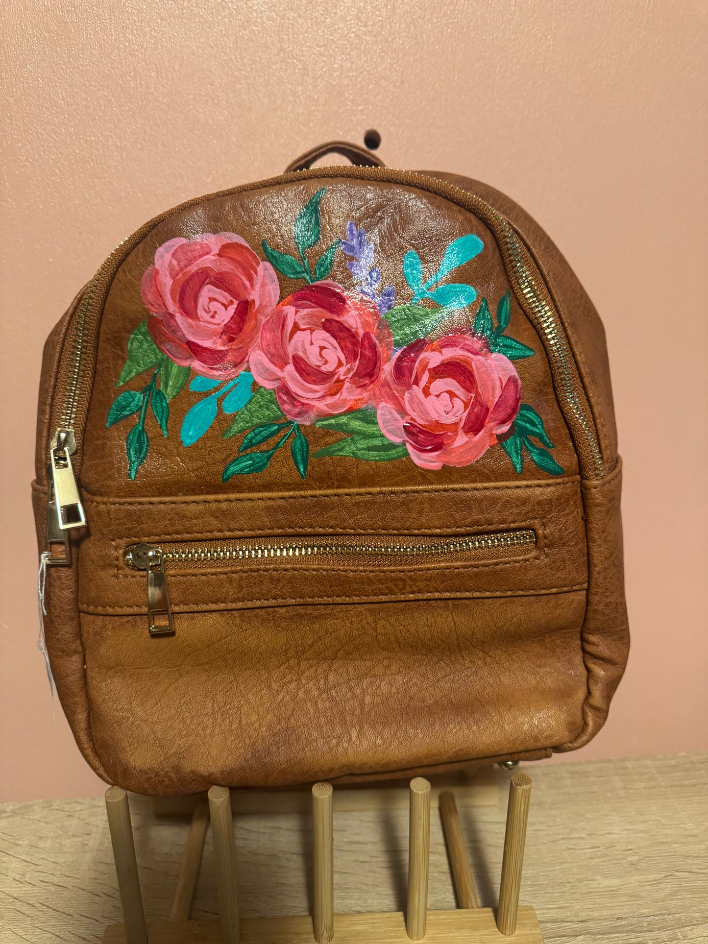 Mini Backpack (Brown)