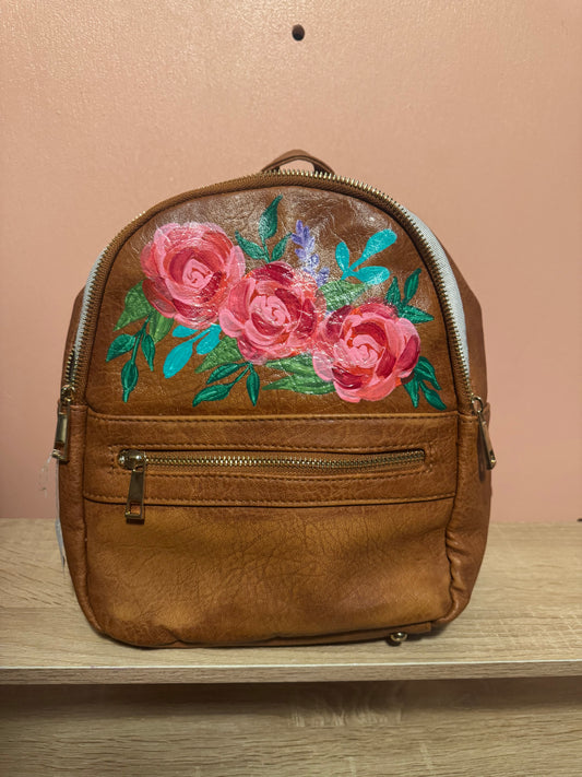 Mini Backpack (Brown)